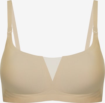 Marc & André Bralette Bra 'Second Skin' in Beige: front