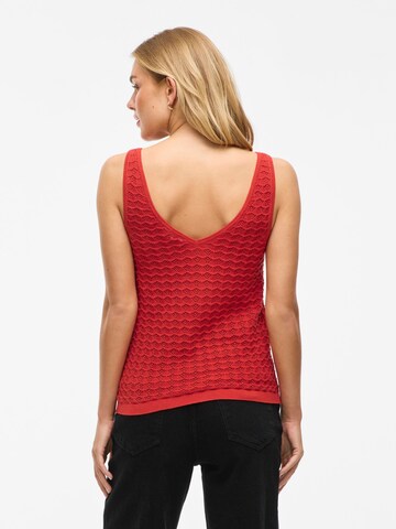 Gilet in maglia 'VIVua' di VILA in rosso