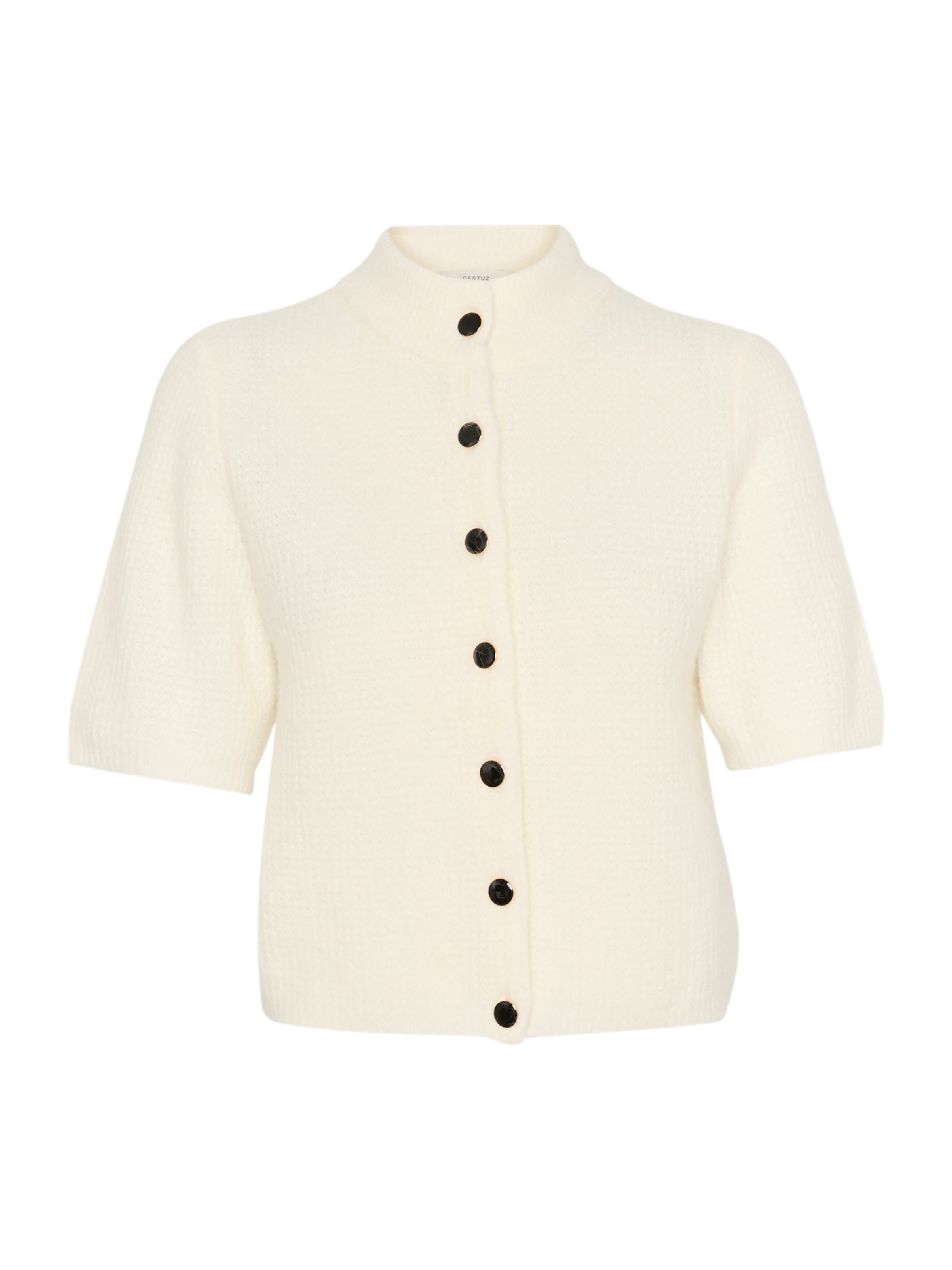 Gestuz Πλεκτή ζακέτα 'AlphaGZ' σε μπεζ: μπροστά