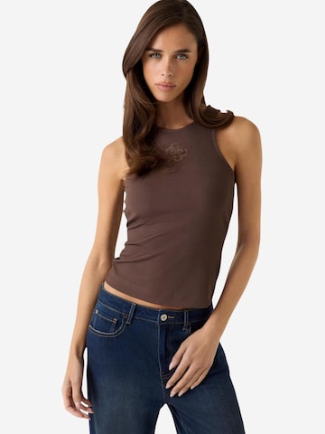Top 'W6RP39 KD092' di GUESS in marrone