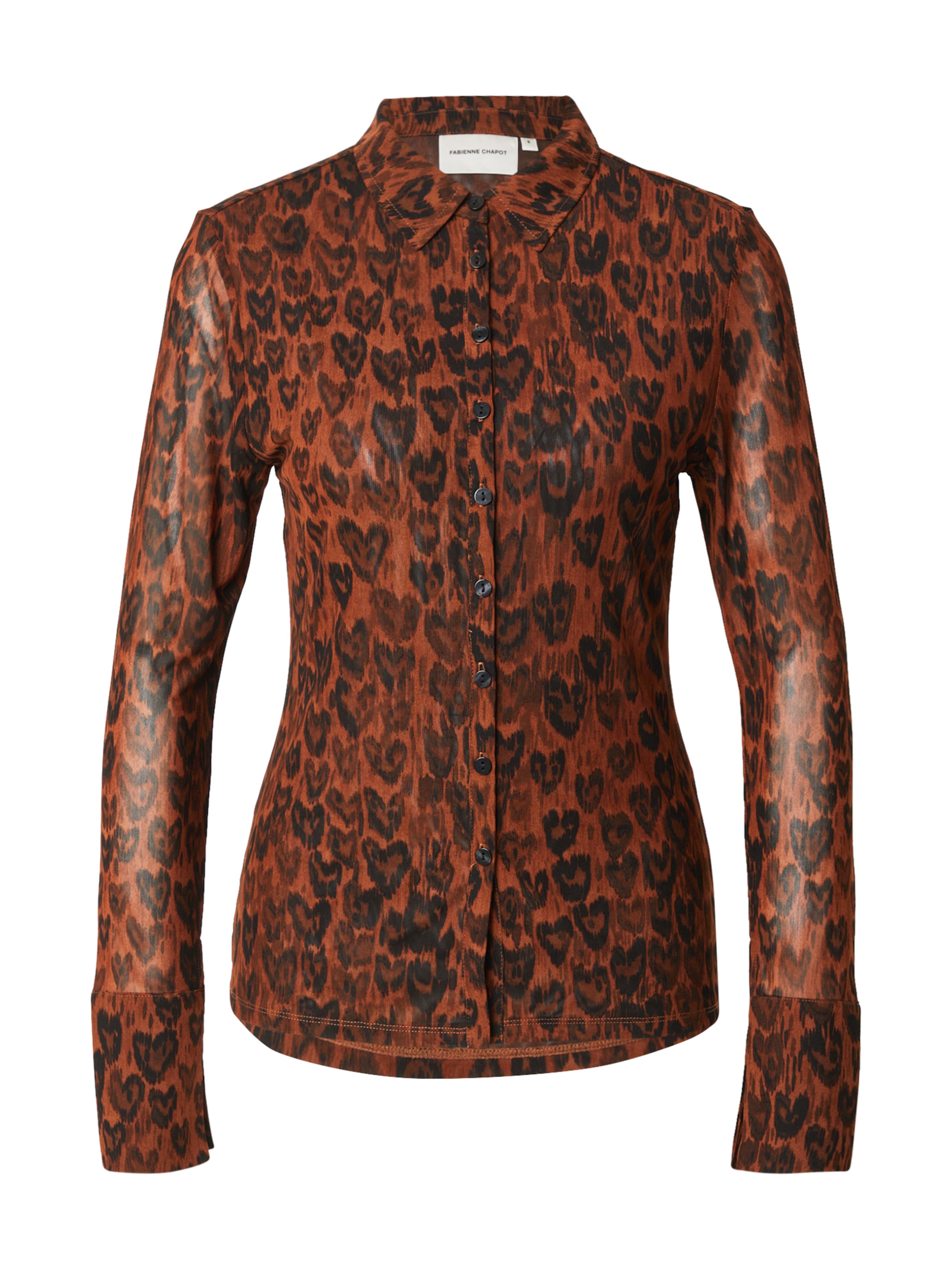 Fabienne Chapot Μπλούζα 'Kevis' σε καφέ: μπροστά