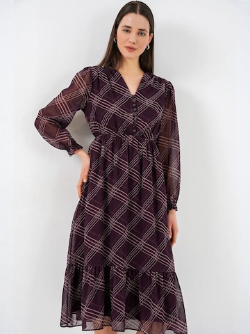 Bigdart Dress in Purple: front