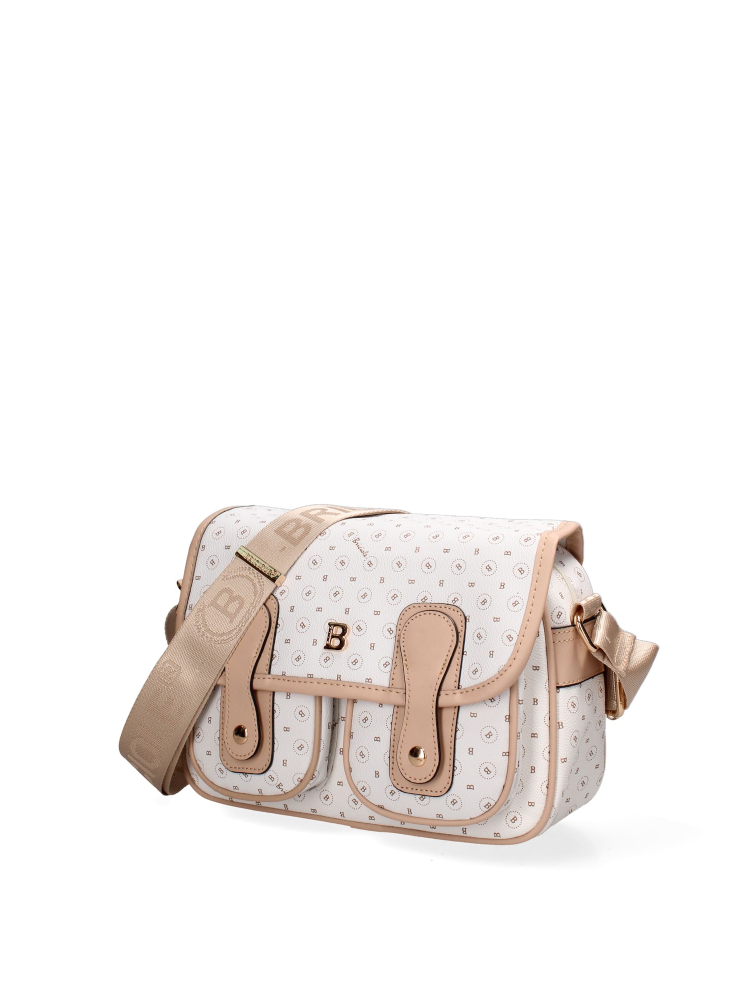 Briciole Crossbody Bag 'Seraphina Plus' in White: front