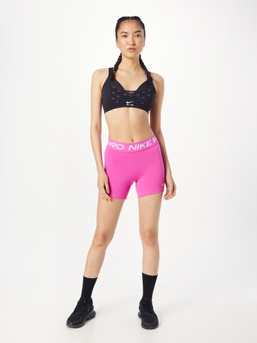 NIKE Skinny Sports trousers 'Pro 365' in Pink