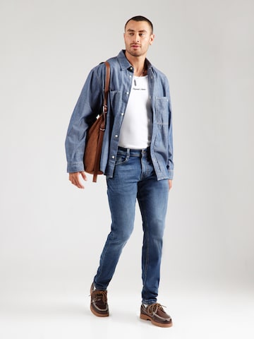 MUSTANG Slimfit Farmer 'STYLE OREGON' - kék
