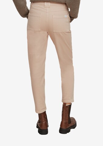 Regular Pantalon COMMA en marron