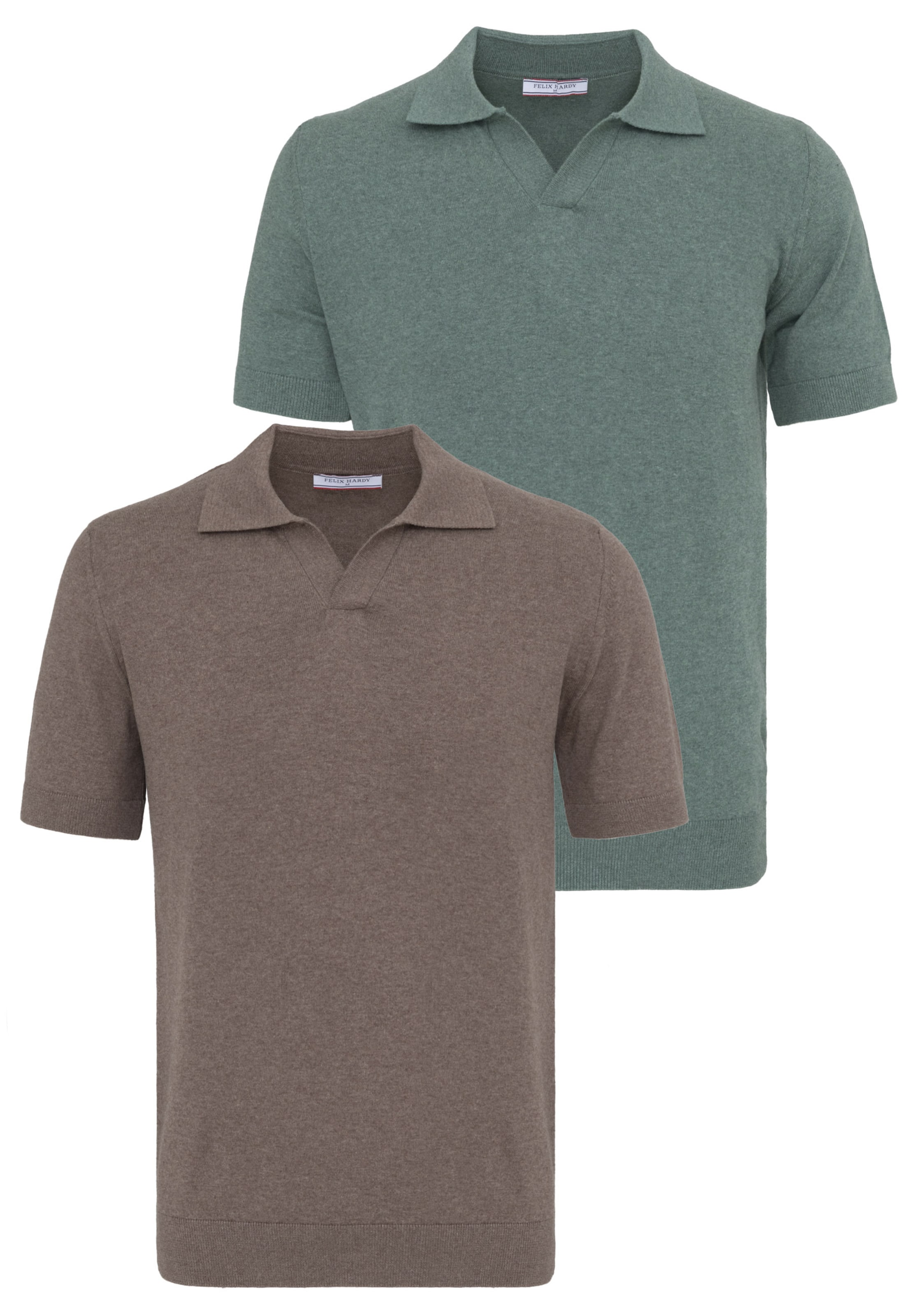 Felix Hardy Shirt in braun / khaki, Produktansicht