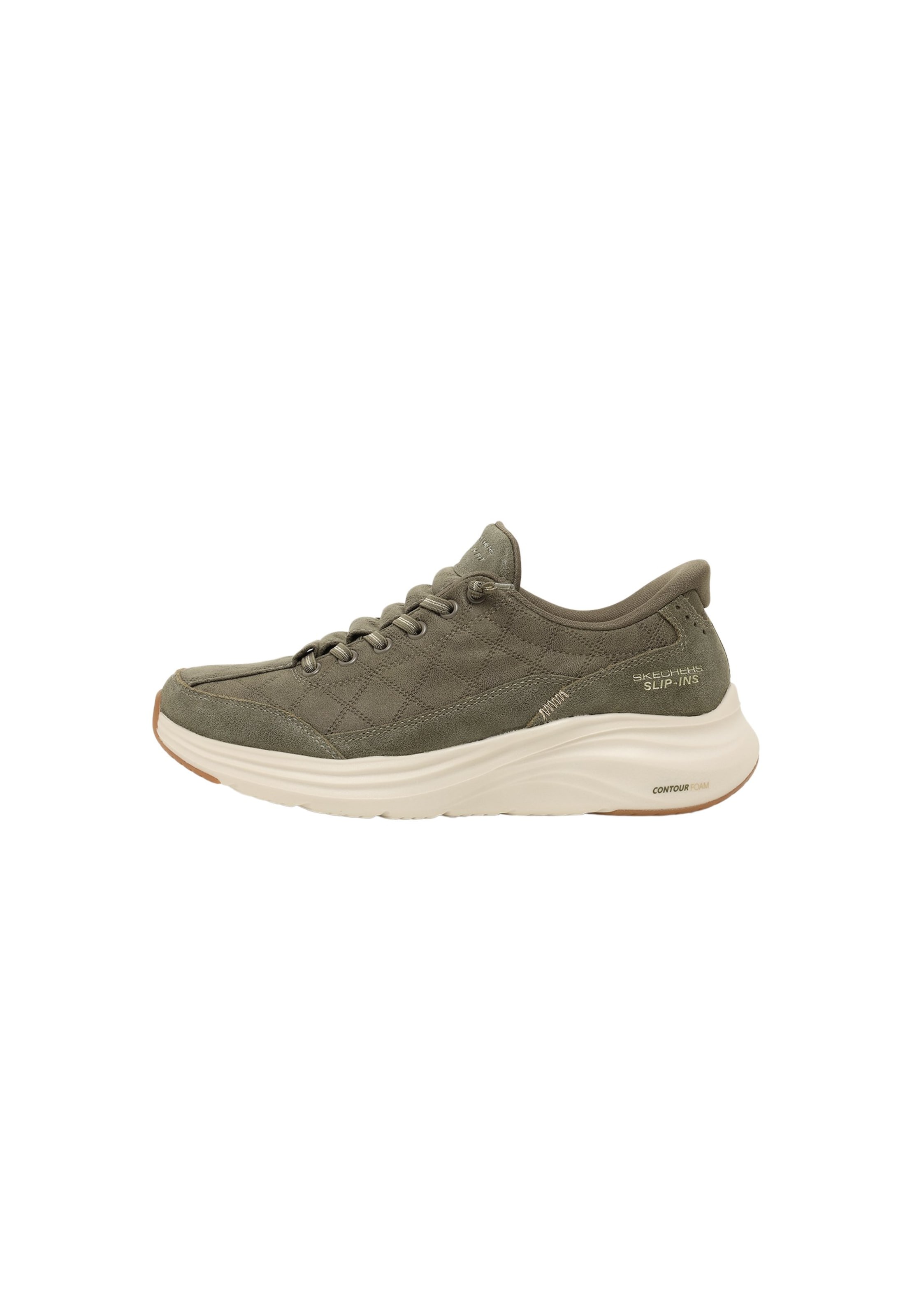 SKECHERS Låg sneaker 'NATURAL EASE' i grön: framsida
