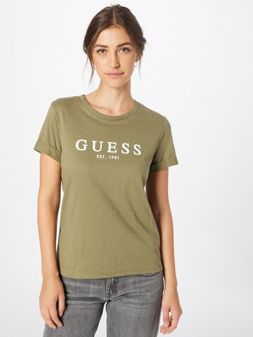 GUESS T-Shirt in Grün