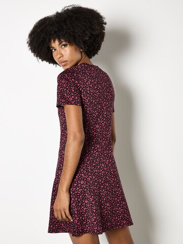 Apricot Summer Dress in Red