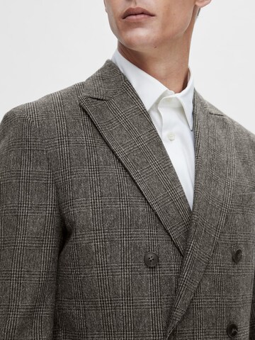 Manteau mi-saison SELECTED HOMME en gris