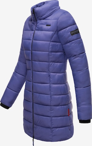 MARIKOO Wintermantel 'Abendsternchen' in Dunkellila ABOUT YOU