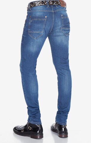 CIPO & BAXX Slimfit Jeans 'CD389' in Blauw