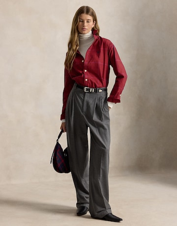 Bluză de la Polo Ralph Lauren pe roșu