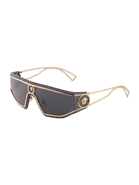 VERSACE occhiali da sole '0VE2226' in oro / grigio scuro