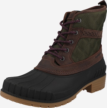 Kamik Boots in Green: front