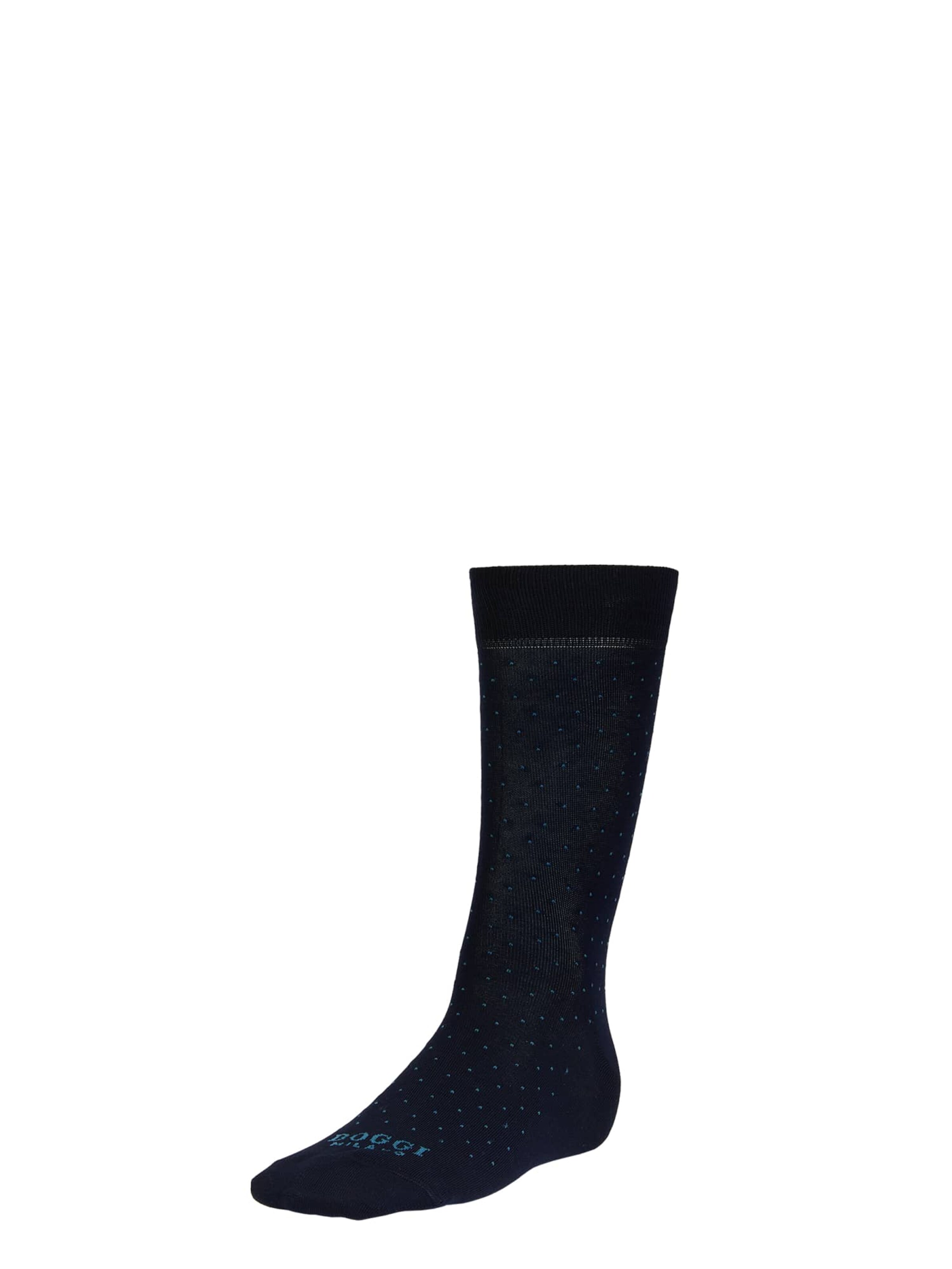 Boggi Milano Socks in Blue: front
