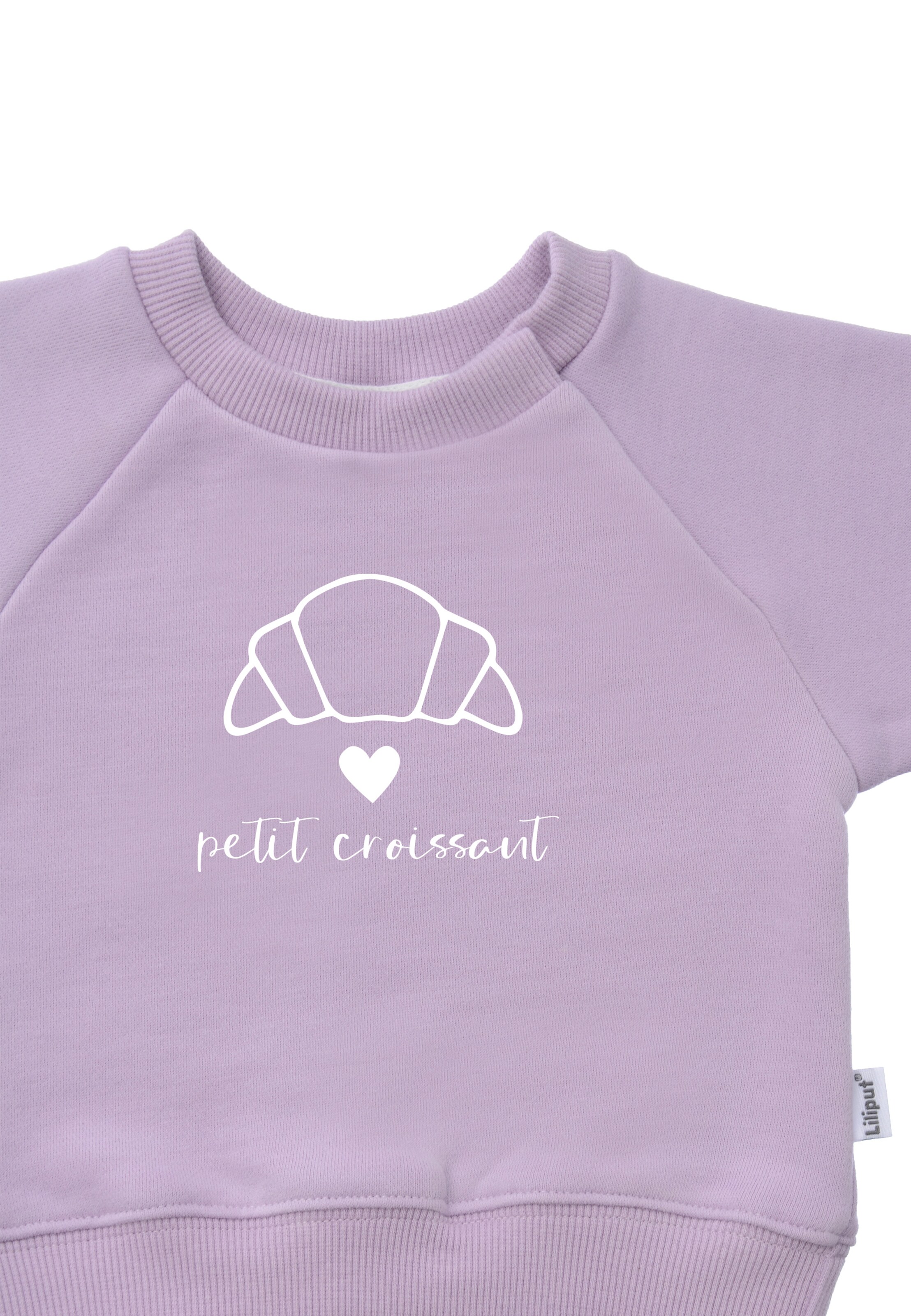 LILIPUT Sweatshirt 'Petit Croissant' in Purple