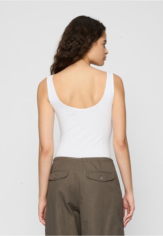 Urban Classics Shirt bodysuit in White