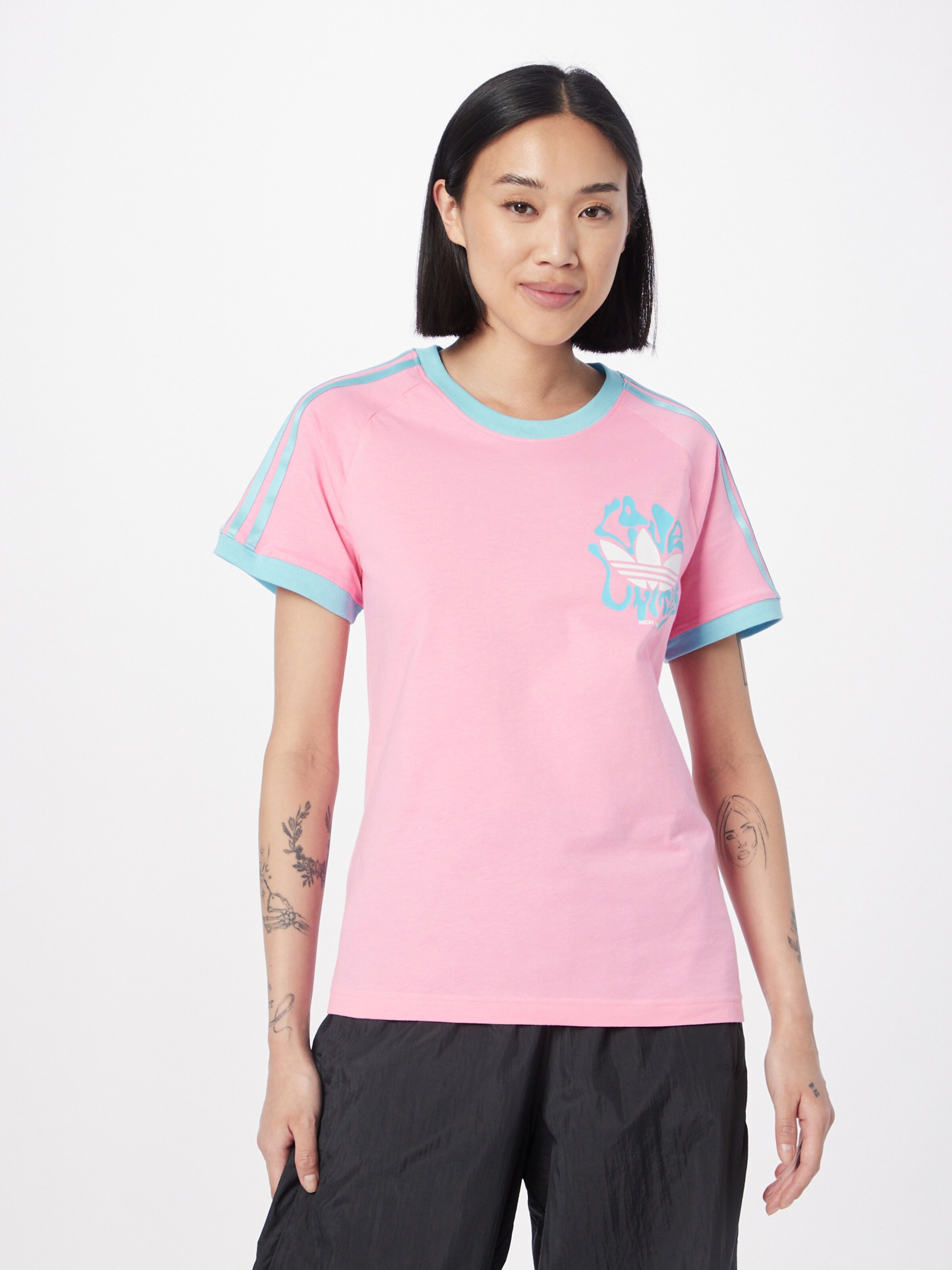 Pride pink adidas shirt sale