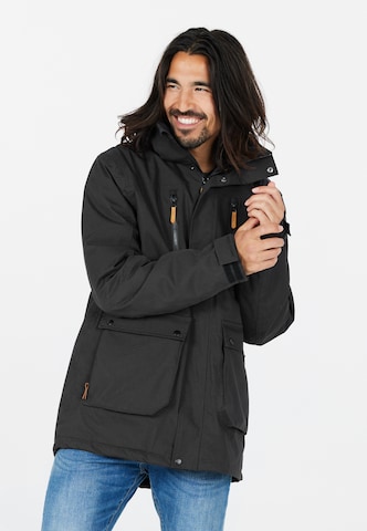 Whistler Outdoor jacket 'Wander' in Grey: front