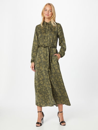 Guido Maria Kretschmer Collection Shirt Dress 'Georgia' in Green, View model