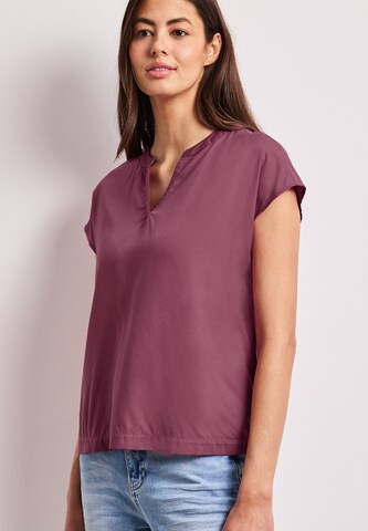 STREET ONE Blouse in Pink: front