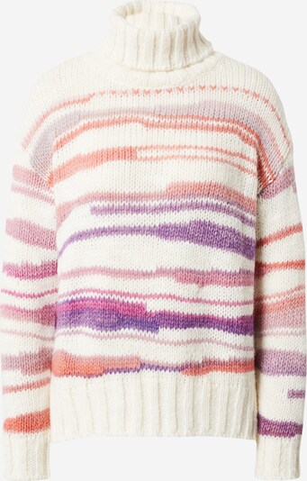 OUI Sweater in Auburn / Berry / Dark purple / Egg shell, Item view