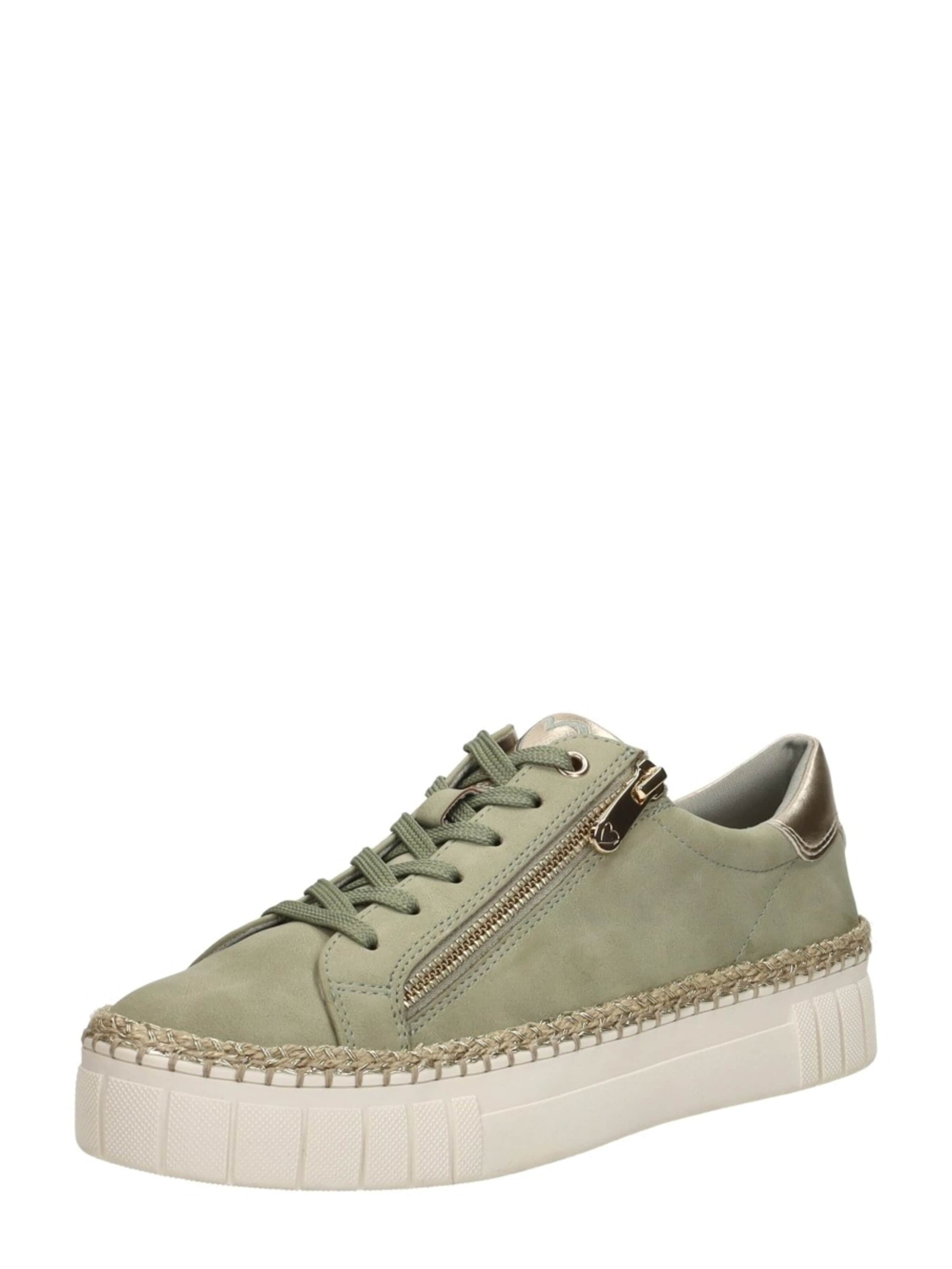 MARCO TOZZI Sneakers laag 'Sneakers Laag' in Groen