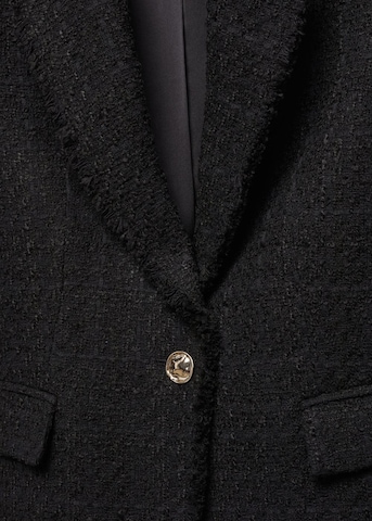 Blazer 'Quintin' MANGO en noir