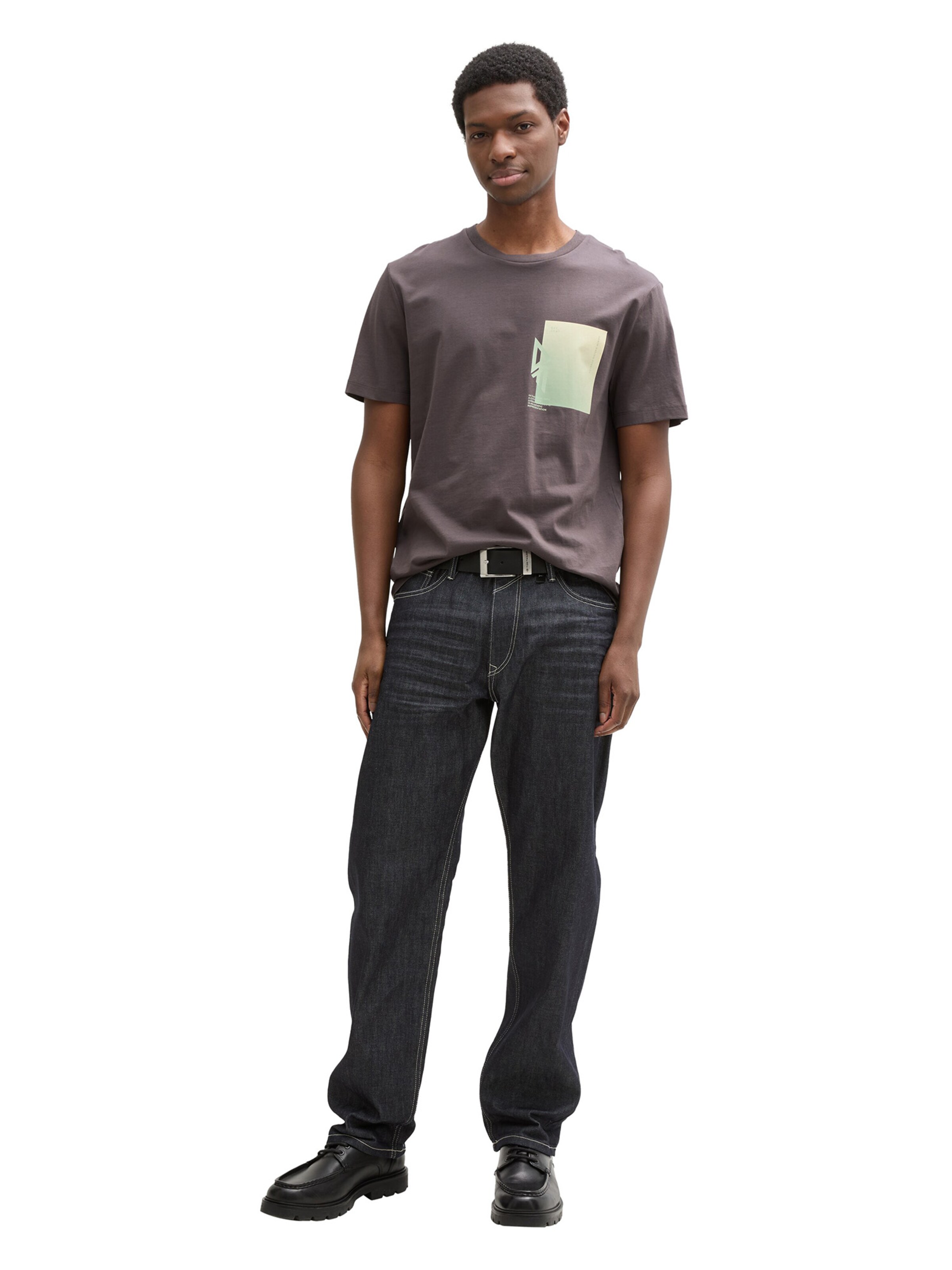 TOM TAILOR DENIM Tričko - Sivá