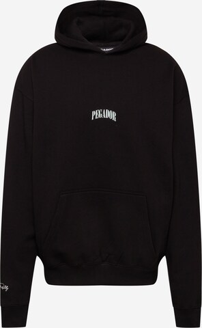 Pegador Sweatshirt 'M.R. CALI' in Black: front
