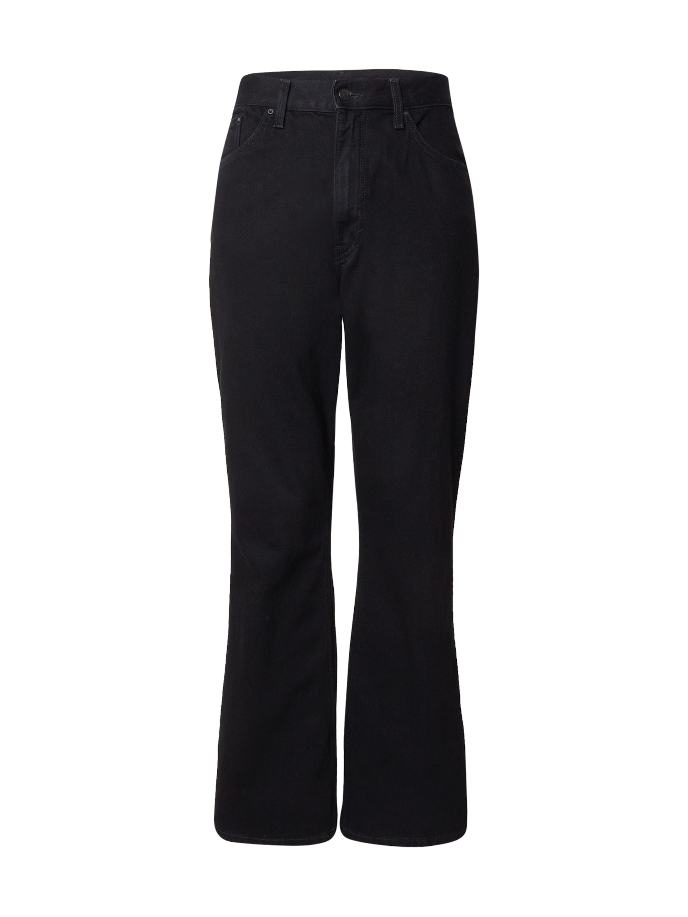 WEEKDAY - Bootcut Vaquero 'Mercury' en negro: frente