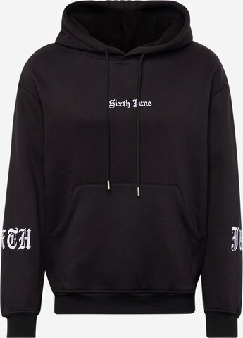 Sixth June - Sweatshirt em preto: frente