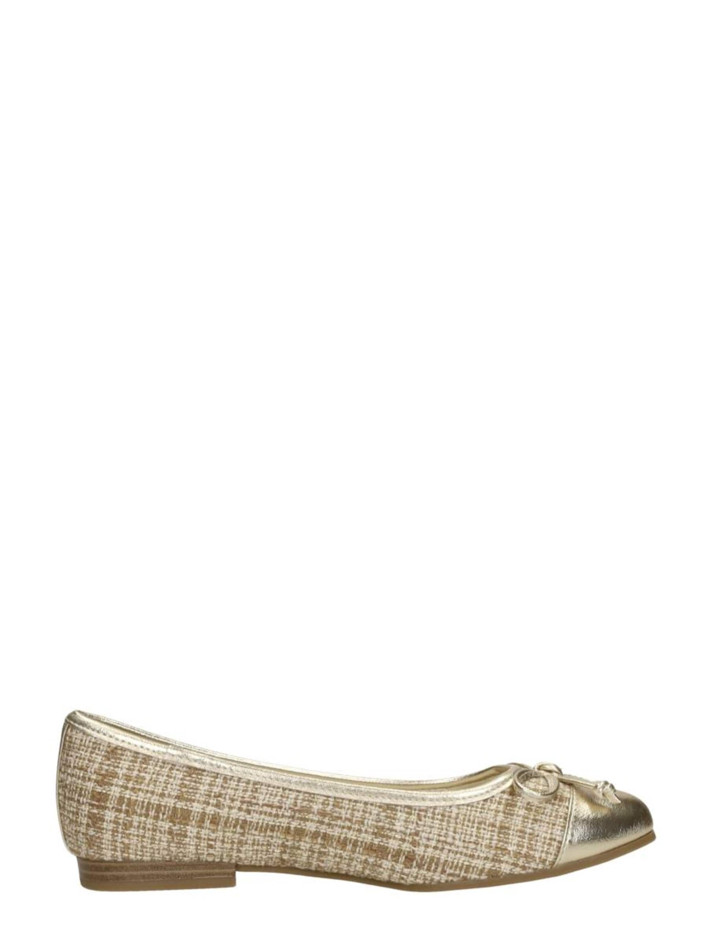 MARCO TOZZI Ballerina 'Ballerina's' in Beige