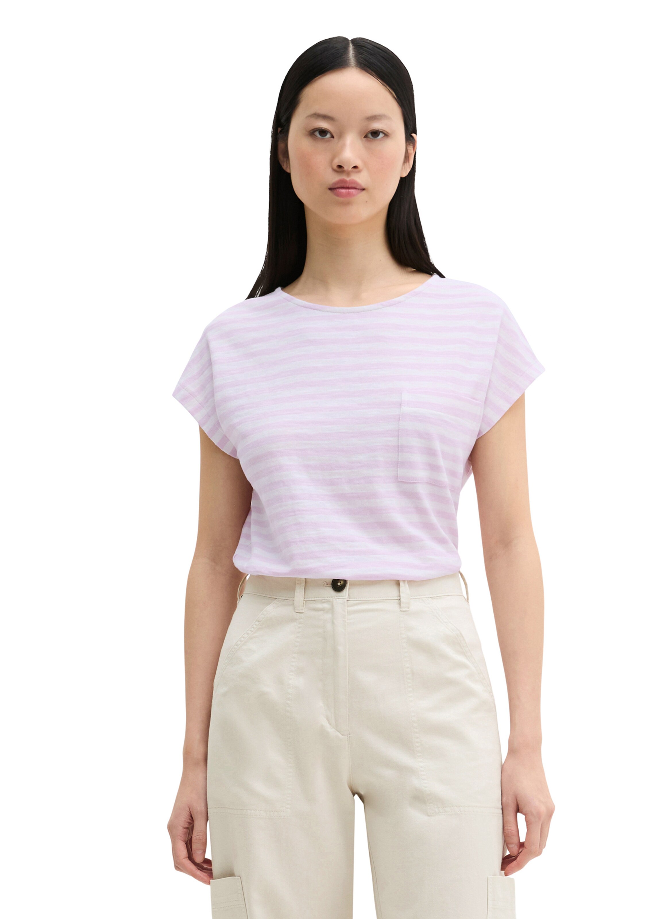 Marc O'Polo T-Shirt in Lila: Vorderseite