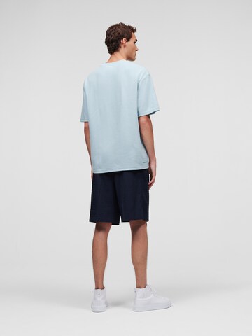 Karl Lagerfeld - Camiseta en azul