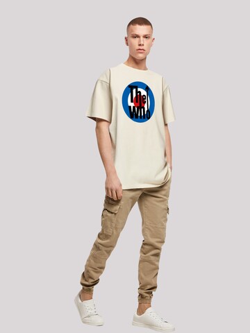 F4NT4STIC Shirt 'The Who Target' in Beige