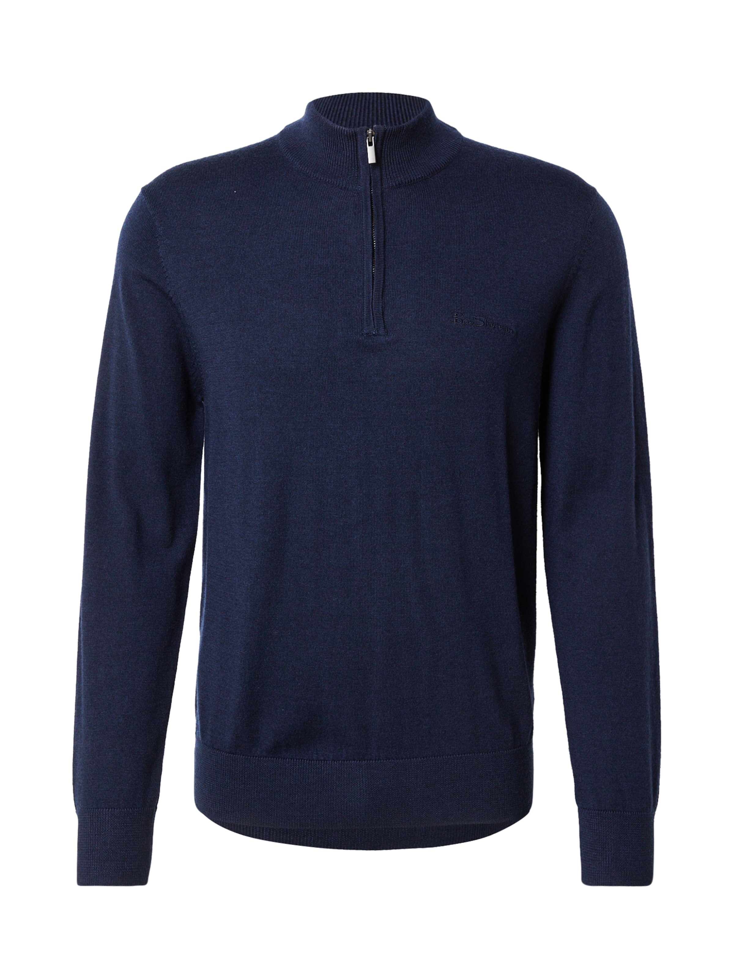 Ben Sherman Пуловер в синьо: отпред