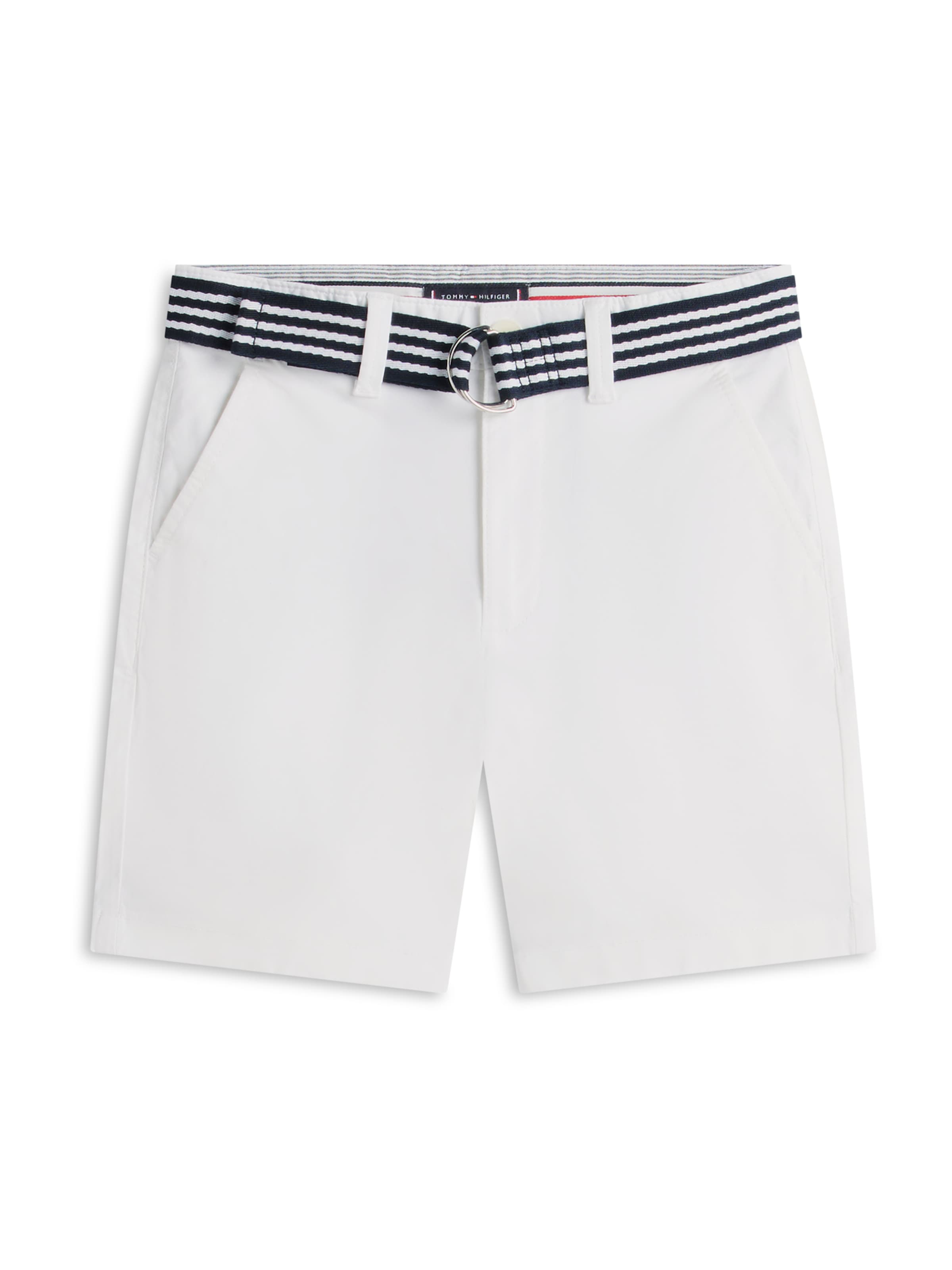 TOMMY HILFIGER Szabványos Nadrág - fehér: elől