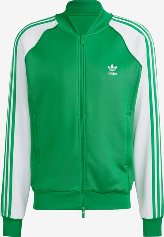 ADIDAS ORIGINALS Jacke 'Adicolor Classics+ Sst' in Grün: predná strana