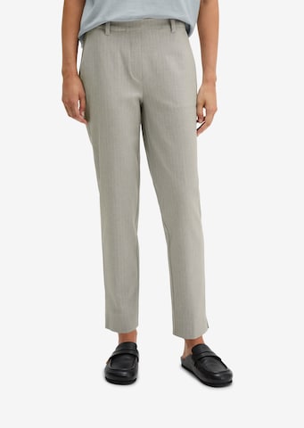 Marc O'Polo Slim fit Chino trousers 'Malin' in Grey: front