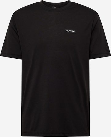 melns RVCA Sporta krekls: no priekšpuses