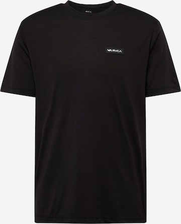 RVCA Functioneel shirt in Zwart: voorkant