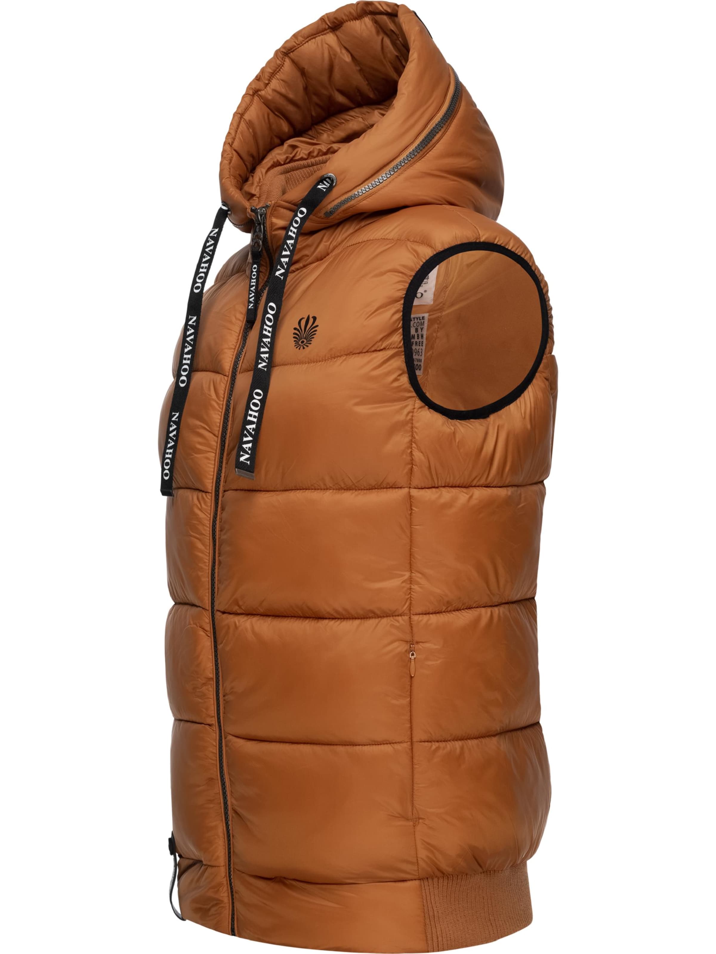 NAVAHOO Kamizelka 'Kassidy' w kolorze brązowy