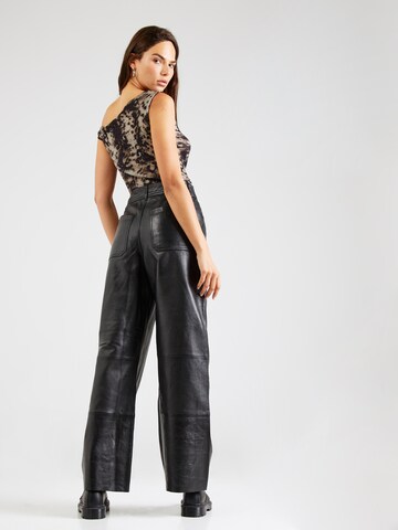 Gipsy by Mauritius Wide Leg Hose 'Taraneh' in Schwarz