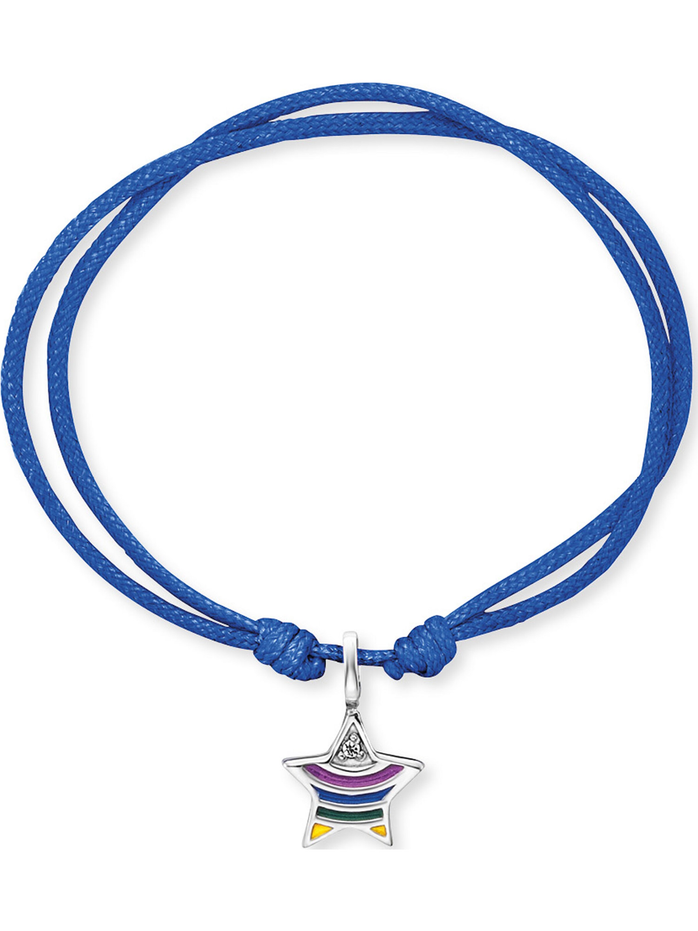 Engelsrufer Armband in Blau: Vorderseite