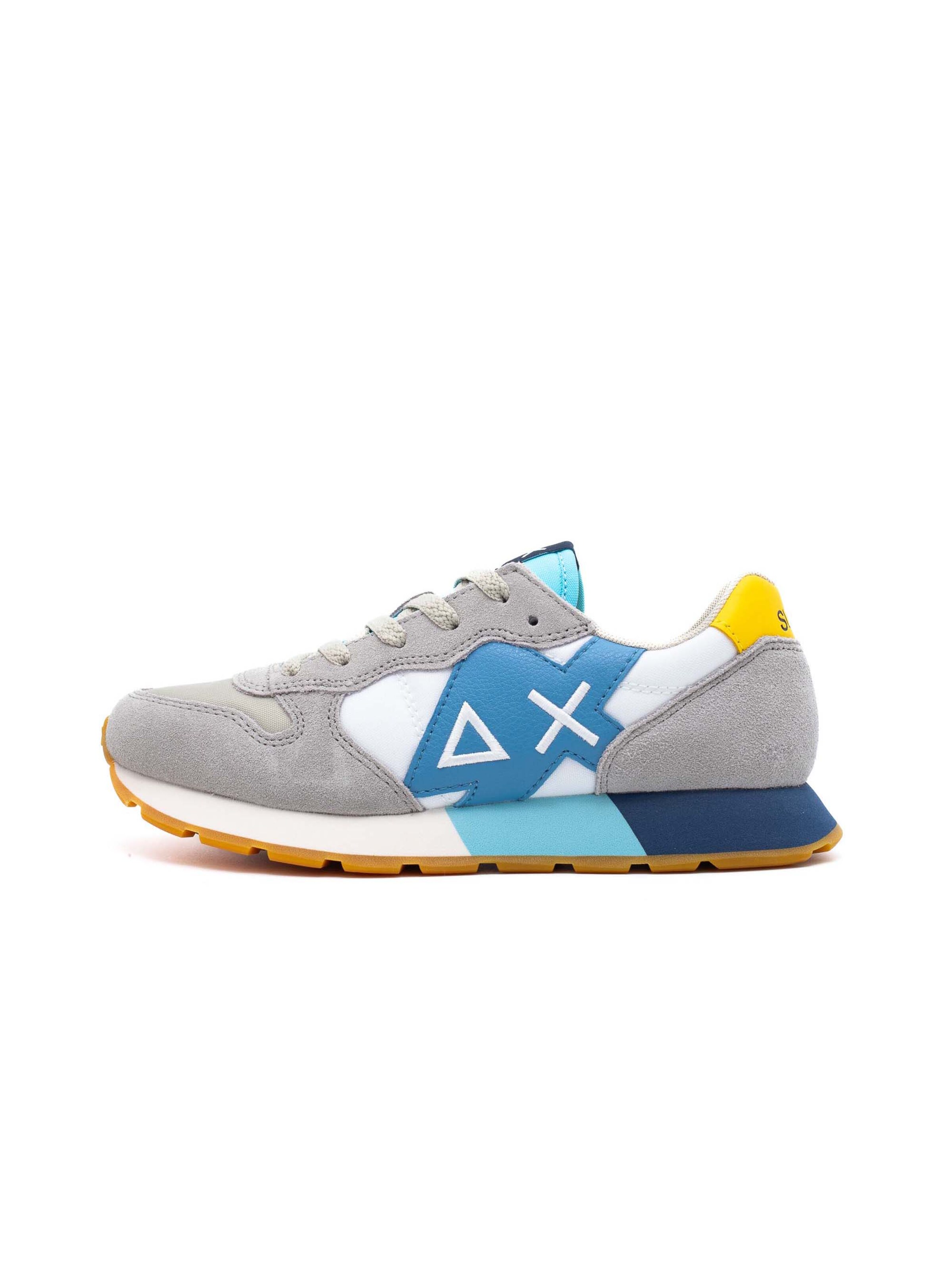 Baskets 'Jaki Bicolor' SUN68 en gris : devant