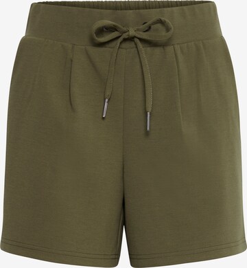 Oxmo Regular Pants 'Annik' in Green: front