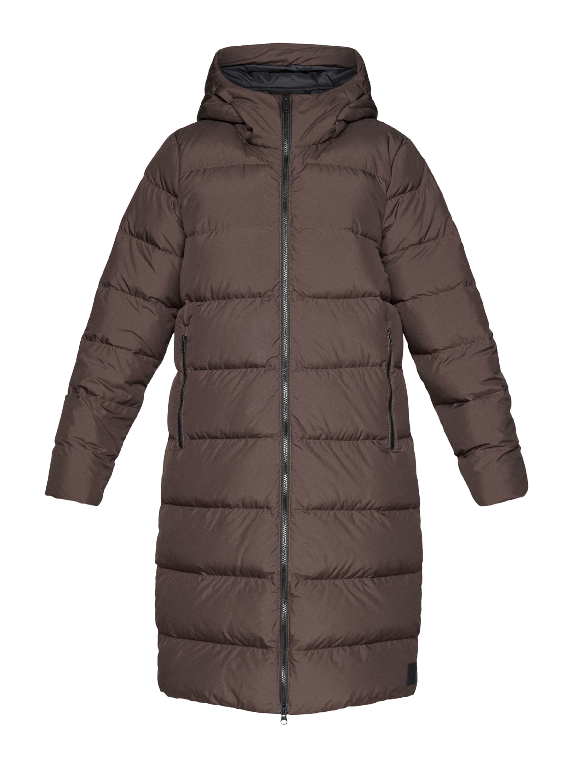 JACK WOLFSKIN Zunanji plašč &#x27;Frozen Palace&#x27; | rjava barva: sprednja stran